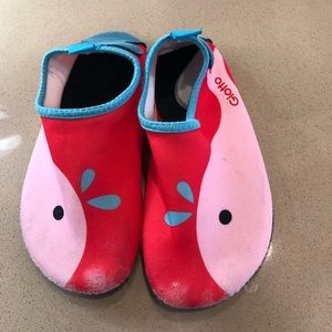 Girls swim shoes size 12